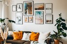 6 instagrammable τρόποι για να διακοσμήσετε τον τοίχο σας με κάδρα