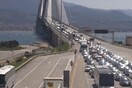 Ουρές χιλιομέτρων στη Γέφυρα Ρίου - Αντιρρίου