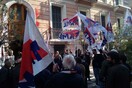 Διαδήλωση του ΠΑΜΕ στα γραφεία της ΓΣΕΕ μετά τα επεισόδια στη Ρόδο