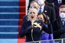 H Lady Gaga τραγούδησε τον εθνικό ύμνο των ΗΠΑ στην ορκωμοσία Μπάιντεν - Χάρις [ΒΙΝΤΕΟ]