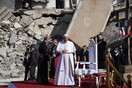 Pope Francis visits Iraq's ruined city of Mosul,