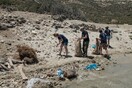 Το SeaChange Greek Islands στις Μικρές Κυκλάδες: Μάζεψαν εκατοντάδες κιλά σκουπιδιών από παραλίες και τον βυθό