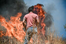 Κερατέα: Εξαπλώνεται ταχύτατα η πυρκαγιά - Εκκενώθηκαν οικισμοί, ανησυχία για τον Εθνικό Δρυμό Σουνίου 