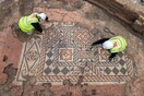 Ανακαλύφθηκε στο Λονδίνο το μεγαλύτερο ρωμαϊκό μωσαϊκό εδώ και μισό αιώνα