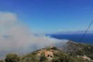 Φωτιά στα Κύθηρα- Ισχυρές επίγειες και εναέριες δυνάμεις, άνεμοι έως 8 μποφόρ στην περιοχή