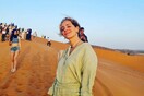 Η Νατάσσα Μποφίλιου έκλεισε τα 40- Και περπάτησε ξυπόλητη στη Σαχάρα