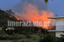 Φωτιά στη Ζάκυνθο: Ενίσχυση των πυροσβεστικών δυνάμεων από την Κυλλήνη