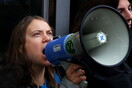 Η Γκρέτα Τούνμπεργκ ξανά σε συγκέντρωση για το κλίμα μετά τη σύλληψή της