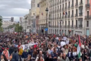 Μαδρίτη: Διαδήλωση για τη Γάζα παρουσία της υπουργού Εργασίας
