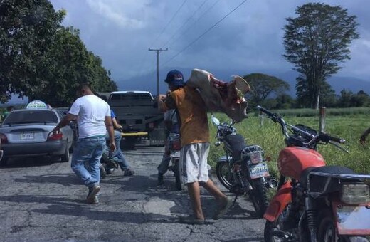 Σοκαριστικό βίντεο από τη Βενεζουέλα - Πεινασμένοι πολίτες χτυπούν μια αγελάδα μέχρι θανάτου
