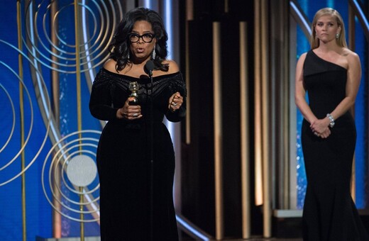 «Ο χρόνος τους τελείωσε»: Η συγκλονιστική ομιλία της Oprah Winfrey στις Χρυσές Σφαίρες