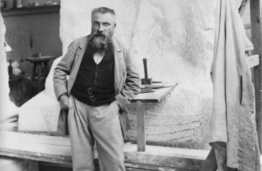 Σπάνιο φιλμ με τον Rodin την ώρα που σμιλεύει τα γλυπτά του (1915)