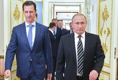 Ο Πούτιν συνεχάρη τον Άσαντ για την ανακατάληψη της Παλμύρας