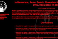 Οι Anonymous χάκαραν τον ιστότοπο του MIT εις μνήμην του Aaron Swartz