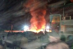 Έκρηξη στο hot spot προσφύγων στη Μόρια - Πληροφορίες για δύο νεκρούς, μια γυναίκα και ένα παιδί