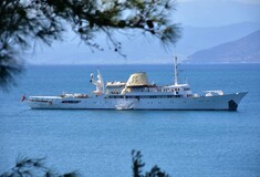 Η θρυλική θαλαμηγός «Χριστίνα» του Ωνάση στο Ναύπλιο