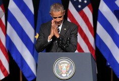 Οbama out: Mαθήματα πολιτικής γοητείας στο αθηναϊκό φινάλε του Ομπάμα