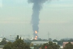 Φωτιά και καπνός στο εργοστάσιο χημικών της BASF στη Γερμανία
