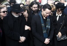 H κηδεία του Ντέμη Ρούσσου στην Αθήνα (φωτογραφίες)