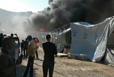 Nέα εξέγερση στη Μόρια-Φωτιές και διαμαρτυρίες
