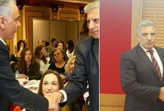 Το ύφος του Πατούλη όταν χαιρετάει υπουργούς του ΣΥΡΙΖΑ είναι όλα τα λεφτά