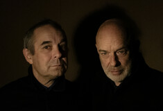 Ο Brian Eno με τον Roger Eno φέτος το καλοκαίρι στο Ηρώδειο