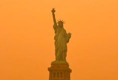 Νέα Υόρκη: Timelapse βίντεο αποτυπώνει πώς χάθηκε μέσα στους καπνούς η Νέα Υόρκη
