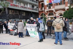 Συγκέντρωση διαμαρτυρίας κατά του Flyover στη Θεσσαλονίκη