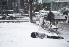 Ψυχρή εισβολή με χιόνια και πτώση θερμοκρασίας – Live η πορεία της κακοκαιρίας