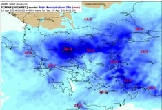 Επιδείνωση του καιρού: Χάρτες της ΕΜΥ για το πού αναμένονται ισχυρές βροχές και καταιγίδες