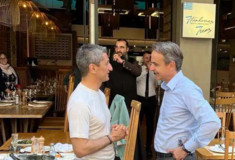 Θεσσαλονίκη: Η τυχαία συνάντηση Μητσοτάκη - Λουτσέσκου σε εστιατόριο στο κέντρο της πόλης