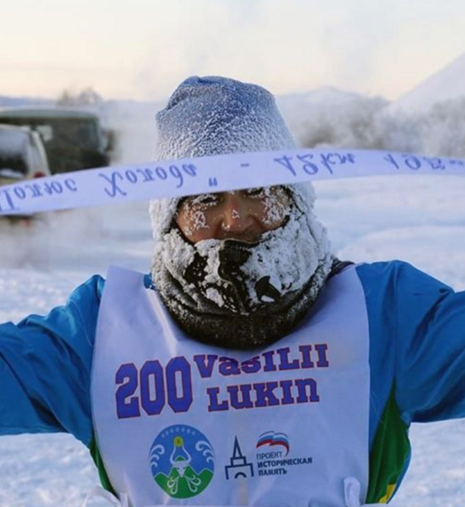 Αυτός είναι ο νικητής του μαραθωνίου στο πιο κρύο μέρος στον κόσμο- Έτρεξε στους -55 °C