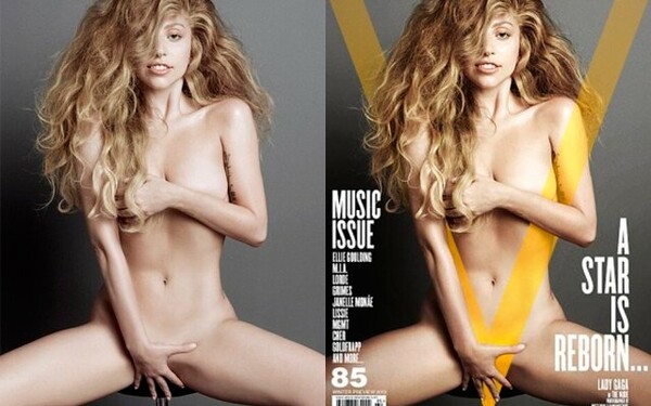 Η Lady Gaga ποζάρει γυμνή και «φυσική» για το V Magazine