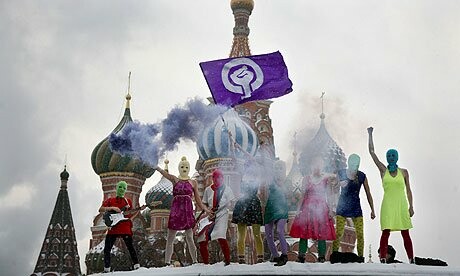 Συνελήφθησαν οι «Pussy Riot» στη Ρωσία