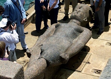 Σημαντικά ευρήματα στο βυθισμένο Ηράκλειο της αρχαίας Αιγύπτου έρχονται στο φως