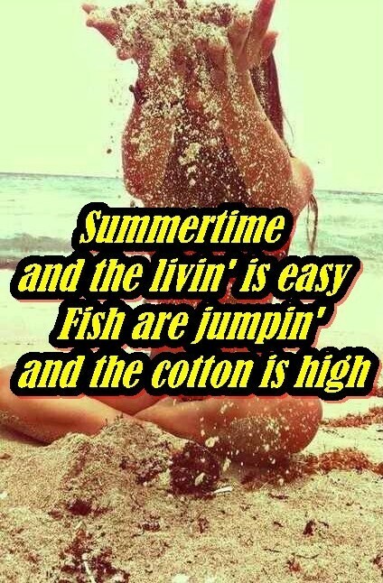 Summertime and the livin’ is easy...και καλά!