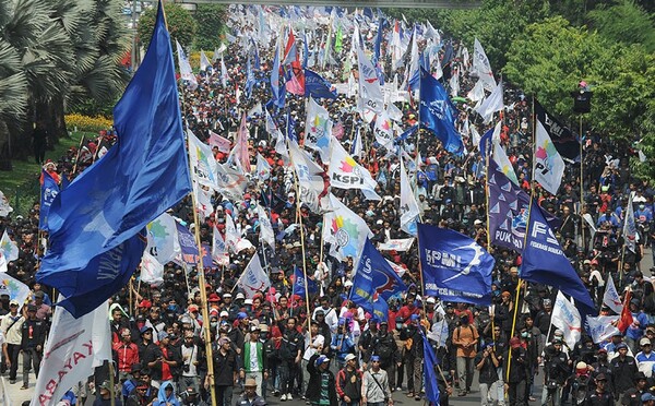 Γενική απεργία στην Ινδονησία