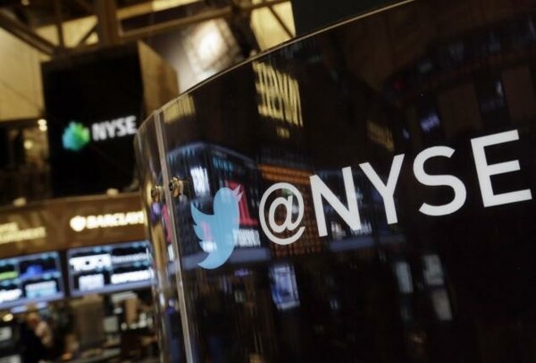 Θεαματική "πρεμιέρα" του Twitter στη Wall Street