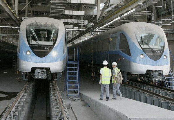 Ο Άκτωρ στην κατασκευή του μετρό στο Κατάρ