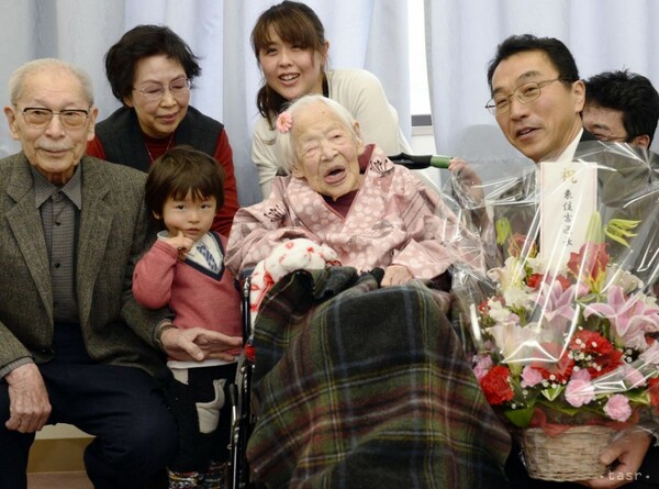 H Misao Okawa σβήνει 117 κεράκια και γίνεται ο γηραιότερος άνθρωπος του πλανήτη