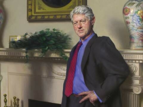Το επίσημο πορτρέτο του Μπιλ Κλίντον έχει και «λίγο από Μόνικα»
