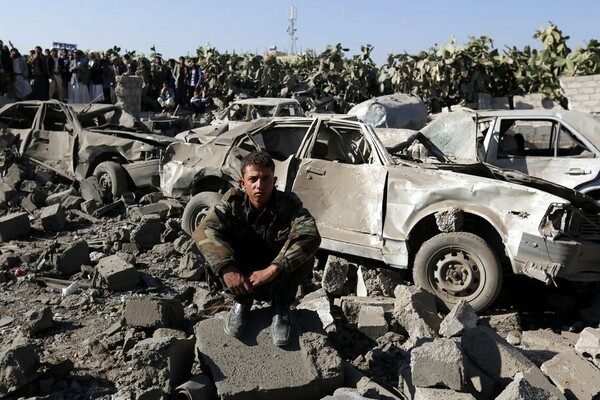 Βομβαρδισμοί στην Υεμένη από τη Σαουδική Αραβία και χώρες του Κόλπου