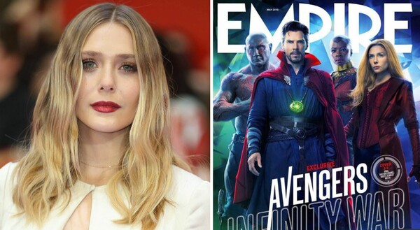 Η Ελίζαμπεθ Όλσεν κατηγορεί το περιοδικό Empire για ακραίο Photoshop στην αφίσα του «Avengers»