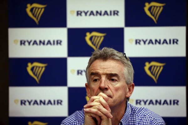 CEO της Ryanair: Οι Έλληνες εξέλεξαν «ένα μάτσο παλαβούς»
