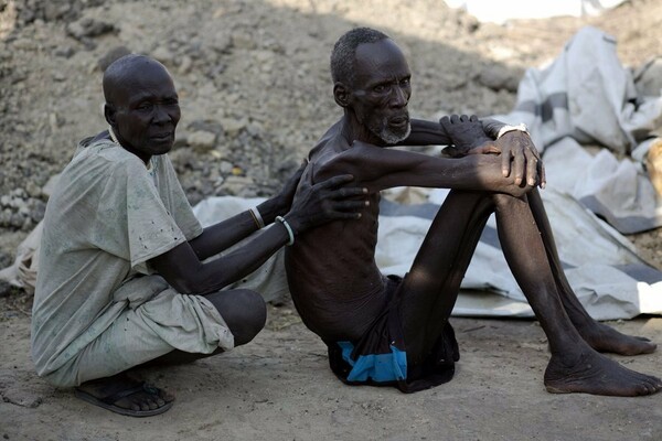 Πάνω από 40.000 άνθρωποι στο Νότιο Σουδάν κινδυνεύουν να πεθάνουν από την πείνα