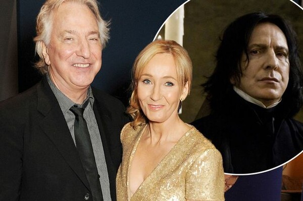 Η J.K.Rowling αποχαιρετά τον «Σνέιπ» Alan Rickman