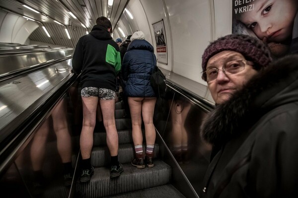 Ημέρα χωρίς παντελόνι στο μετρό