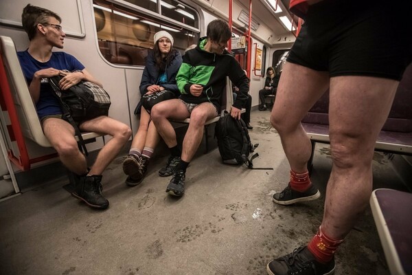 Ημέρα χωρίς παντελόνι στο μετρό