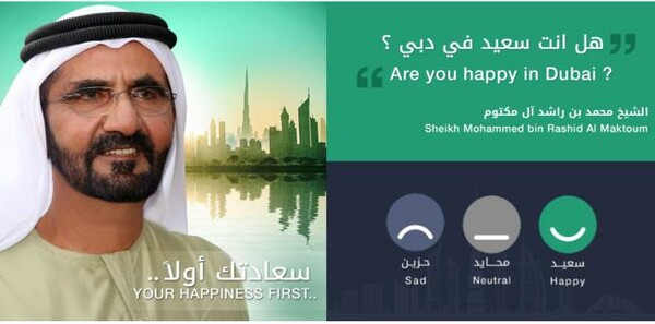 Δεν είσαι ευτυχισμένος στο Ντουμπάι; Θα σε καλέσει η Αστυνομία