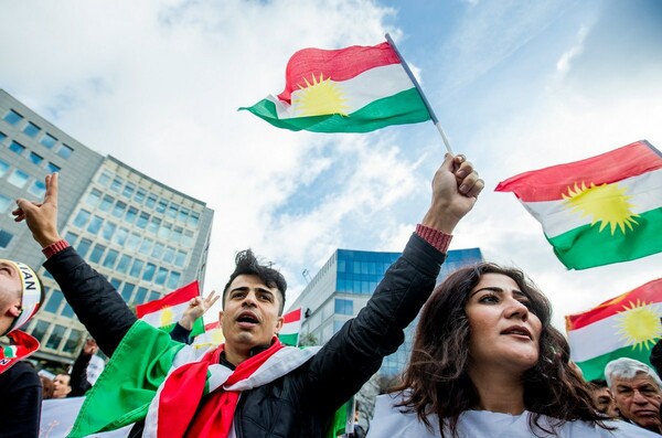 Διαδήλωση Κούρδων στις Βρυξέλλες